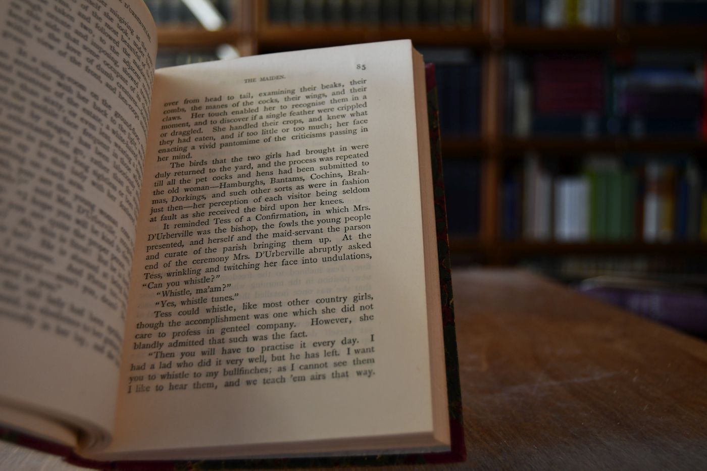 Tess of the D`Urbervilles. A Pure Woman. Vol. I (von II).