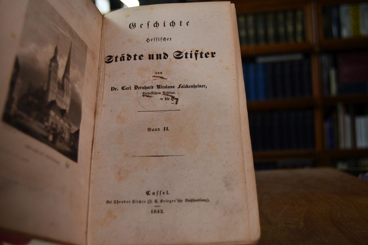 Geschichte Hessischer Städte und Stifter Band II (apart). Enthält einen Teil von Fritzlar und Hofgeismar.