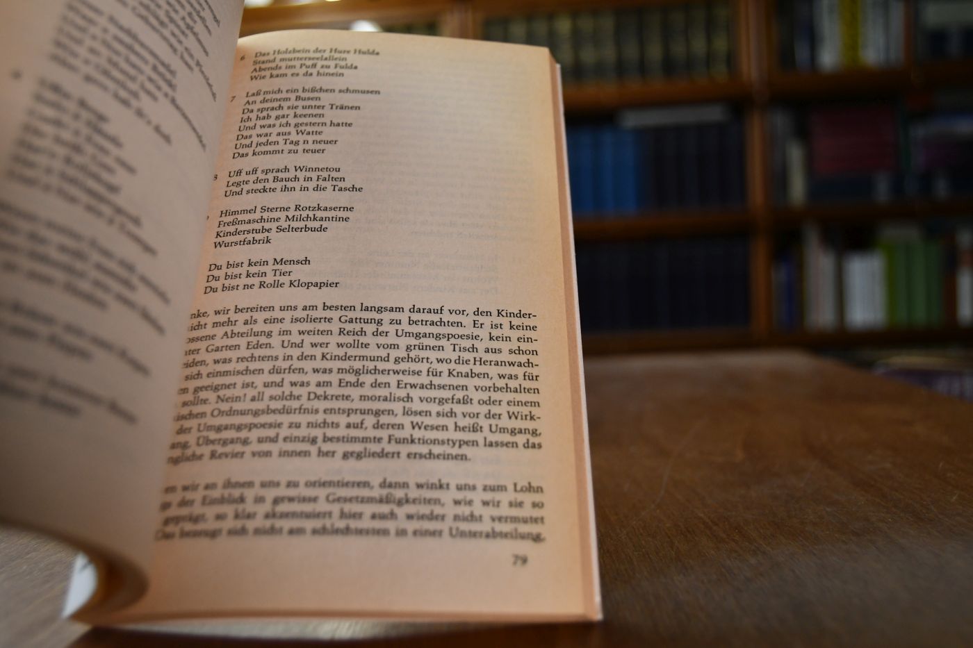 Über das Volksvermögen. Exkurse in den literarischen Untergrund.