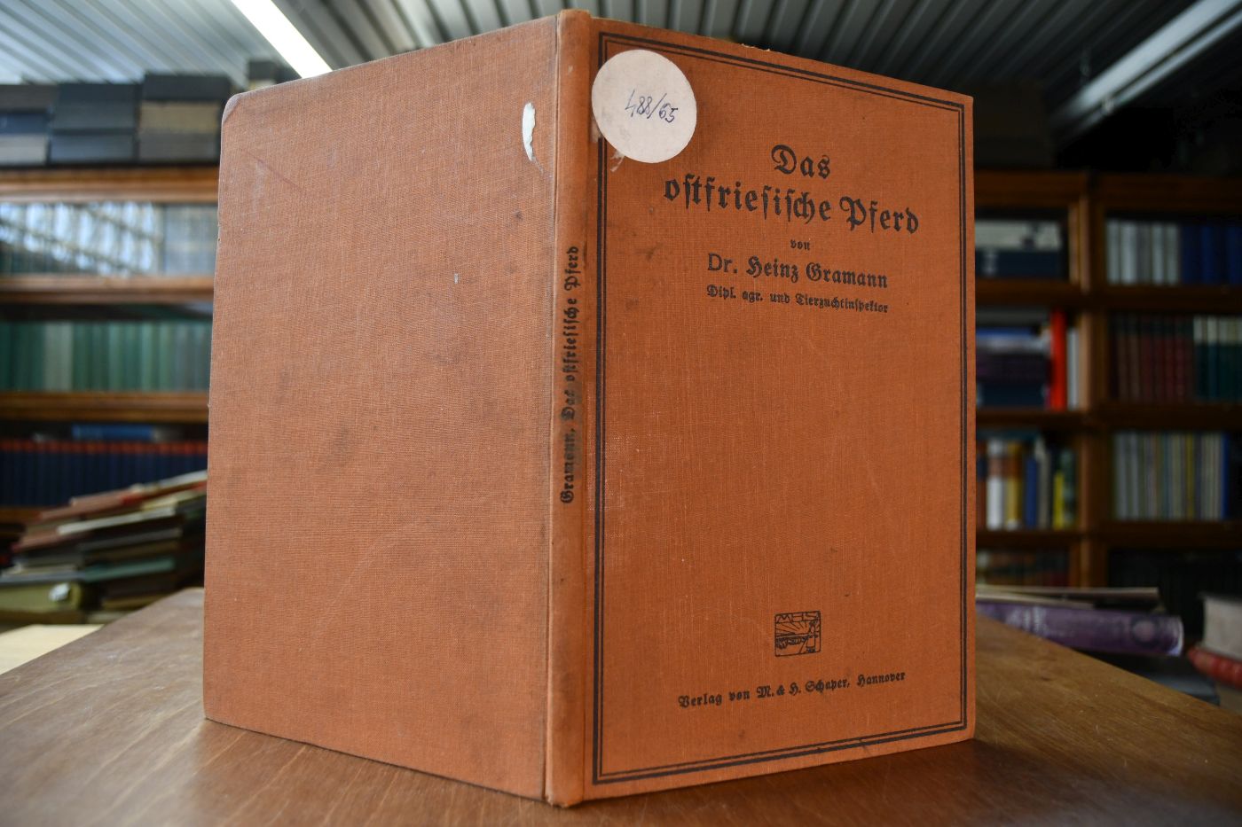 Das ostfriesische Pferd.
