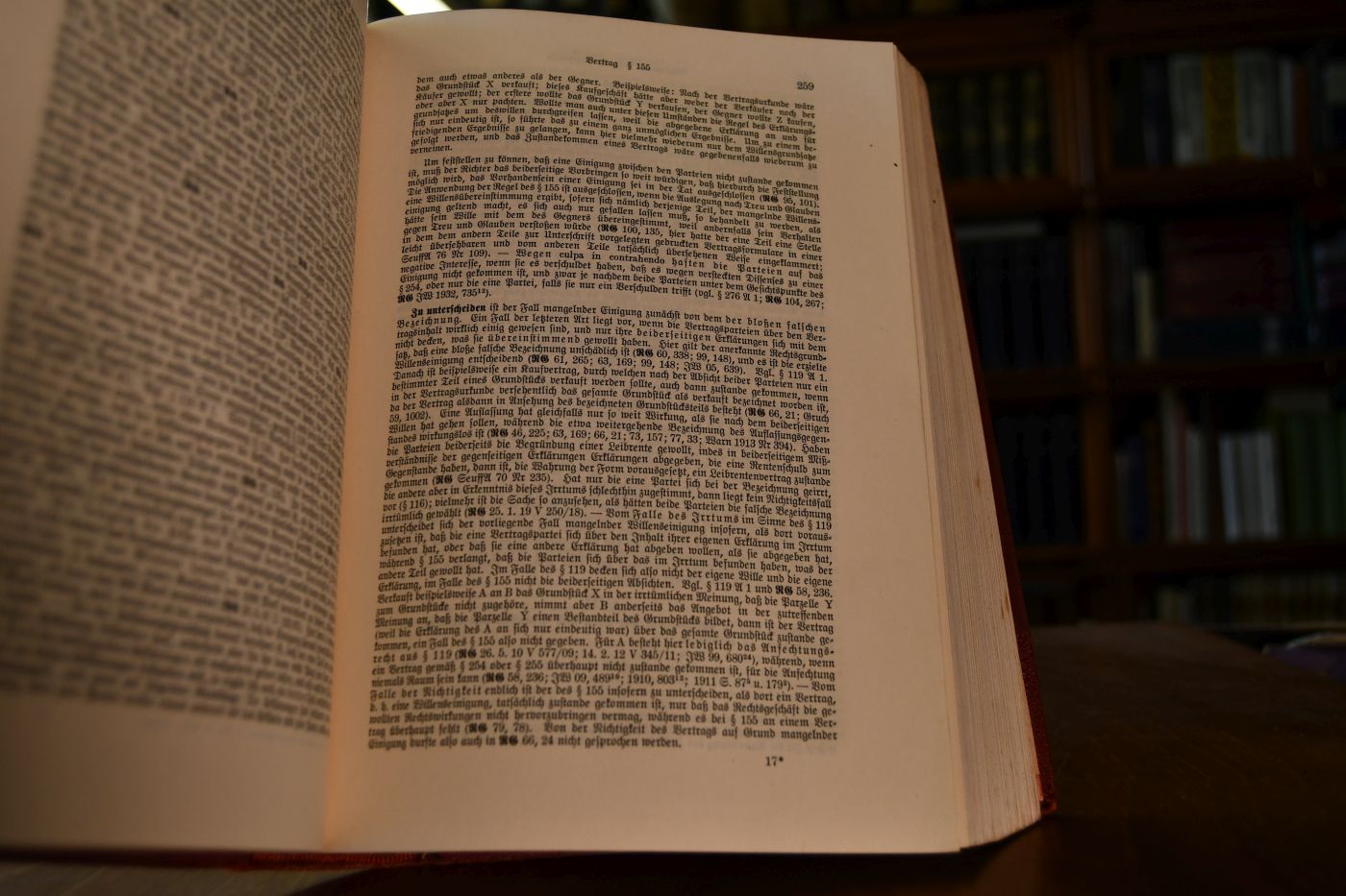 Das Bürgerliche Gesetzbuch mit besonderer Berücksichtigung der Rechtsprechung des Reichsgerichts. I. Band Allgemeiner Teil, Recht der Schuldverhältnisse I (Allgemeiner Teil).