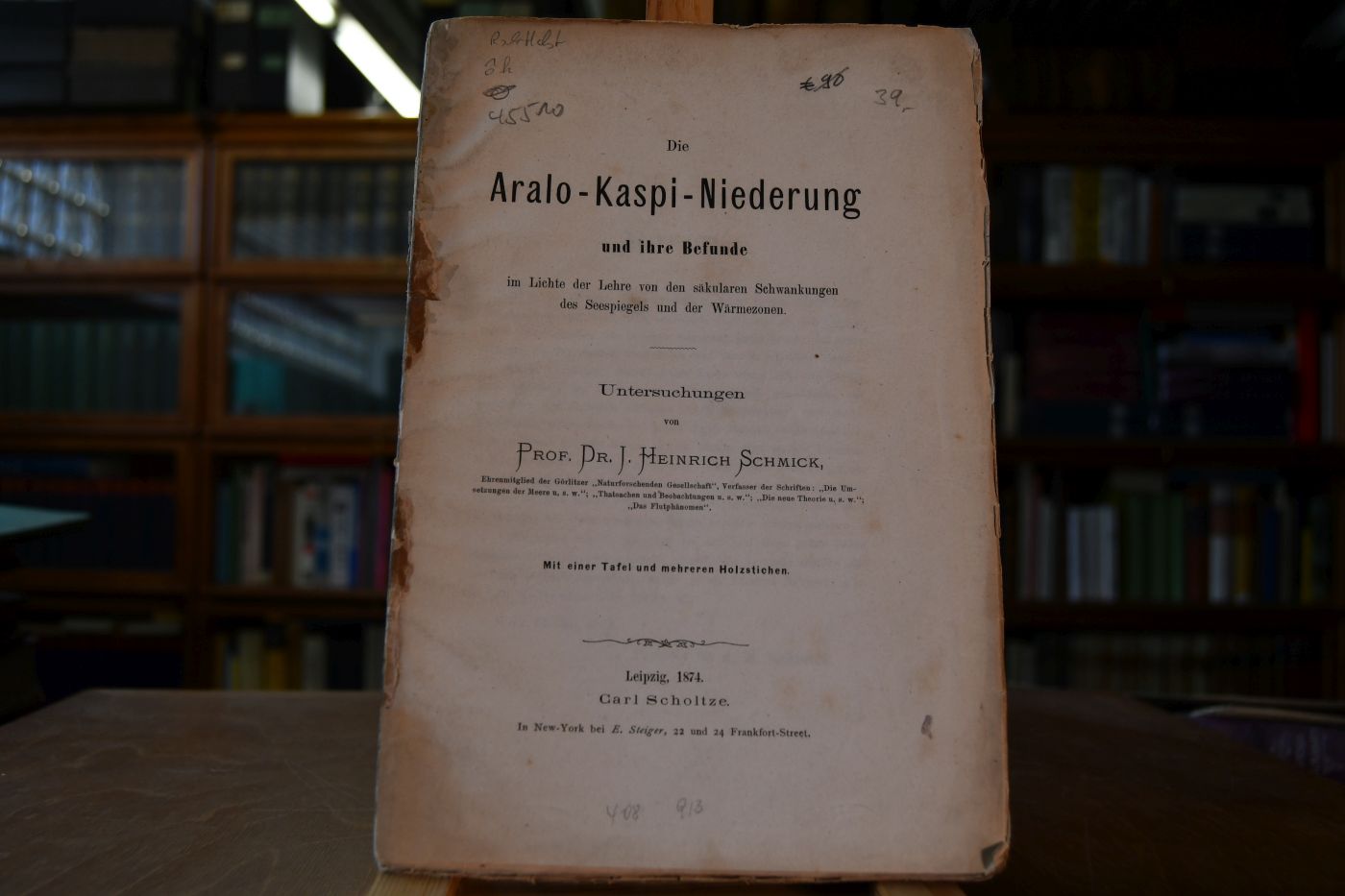 Die Arolo-Kaspi-Niederung und ihre Befunde im Lichte der Lehre von den säkularen Schwankungen des Seespiegels und der Wärmezonen.