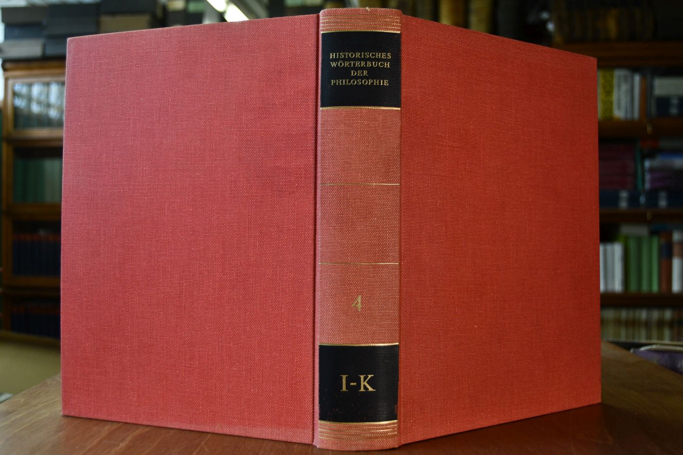 Historisches Wörterbuch der Philosophie. Bd. 4 I-K.