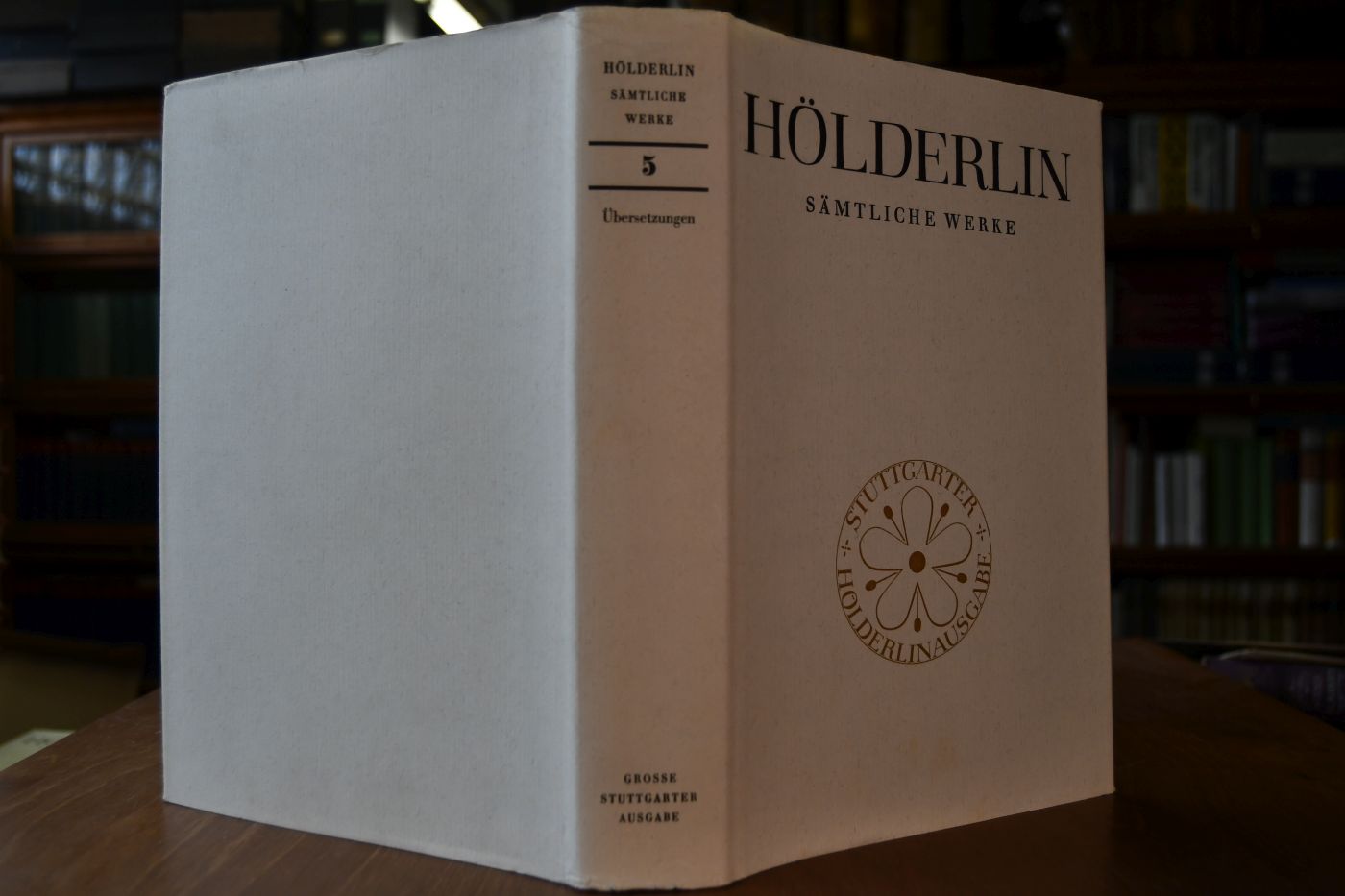 Hölderlin. Sämtliche Werke. 6. Band 2. Hälfte (Briefe, Lesarten und Erläuterungen).