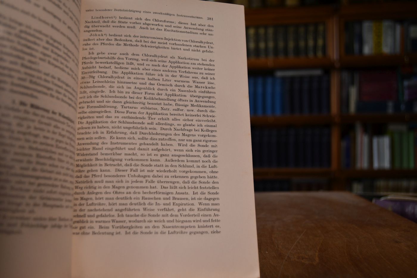 Beitrag zur Technik der Geburtshilfe bei der Stute unter besonderer Berücksichtigung eines zweckmäßigen Instrumentariums.