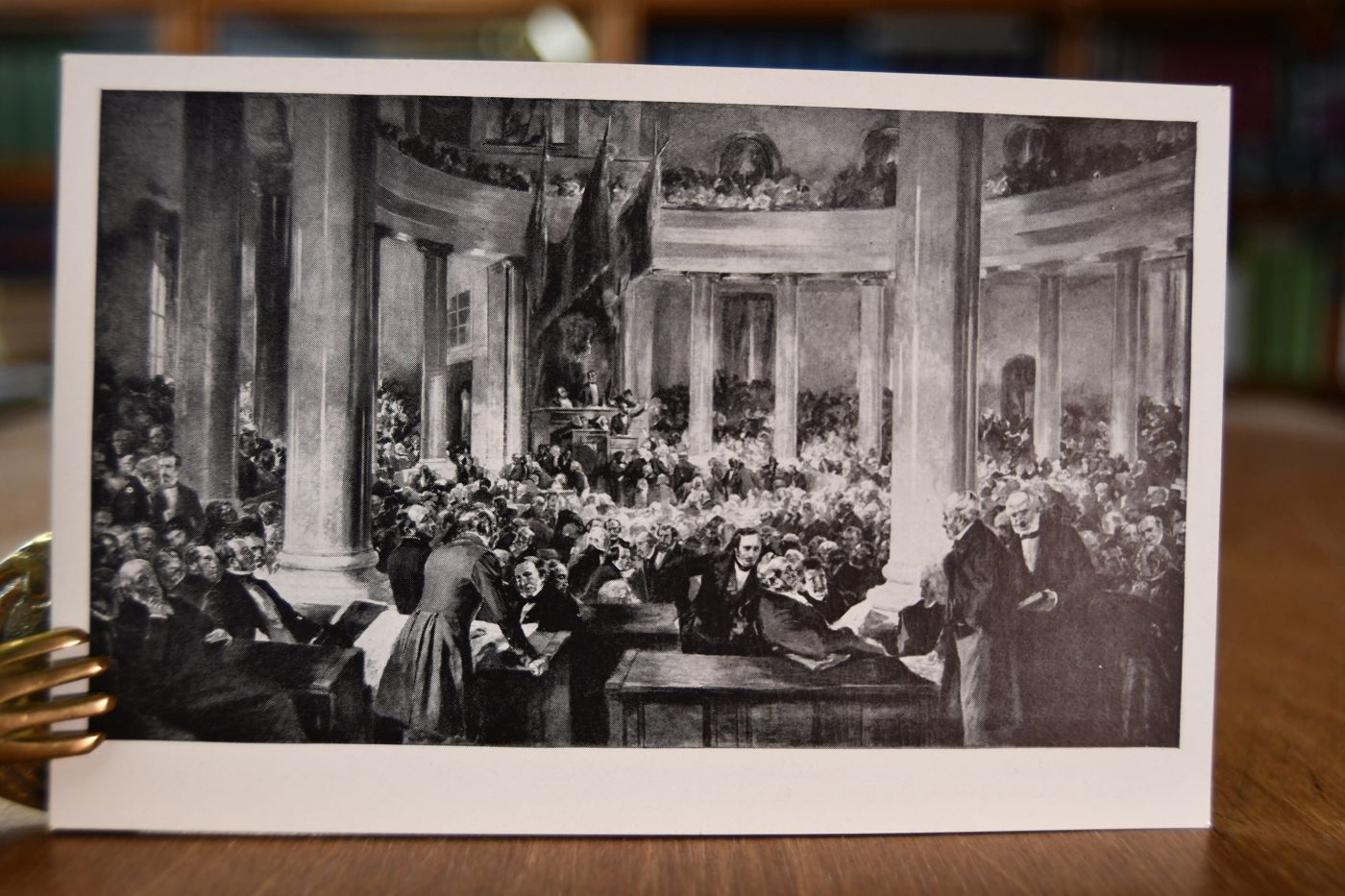 Die Wandgemälde im Rathaus zu Frankfurt a.M. Originale von Professor [Ferdinand] Brütt.