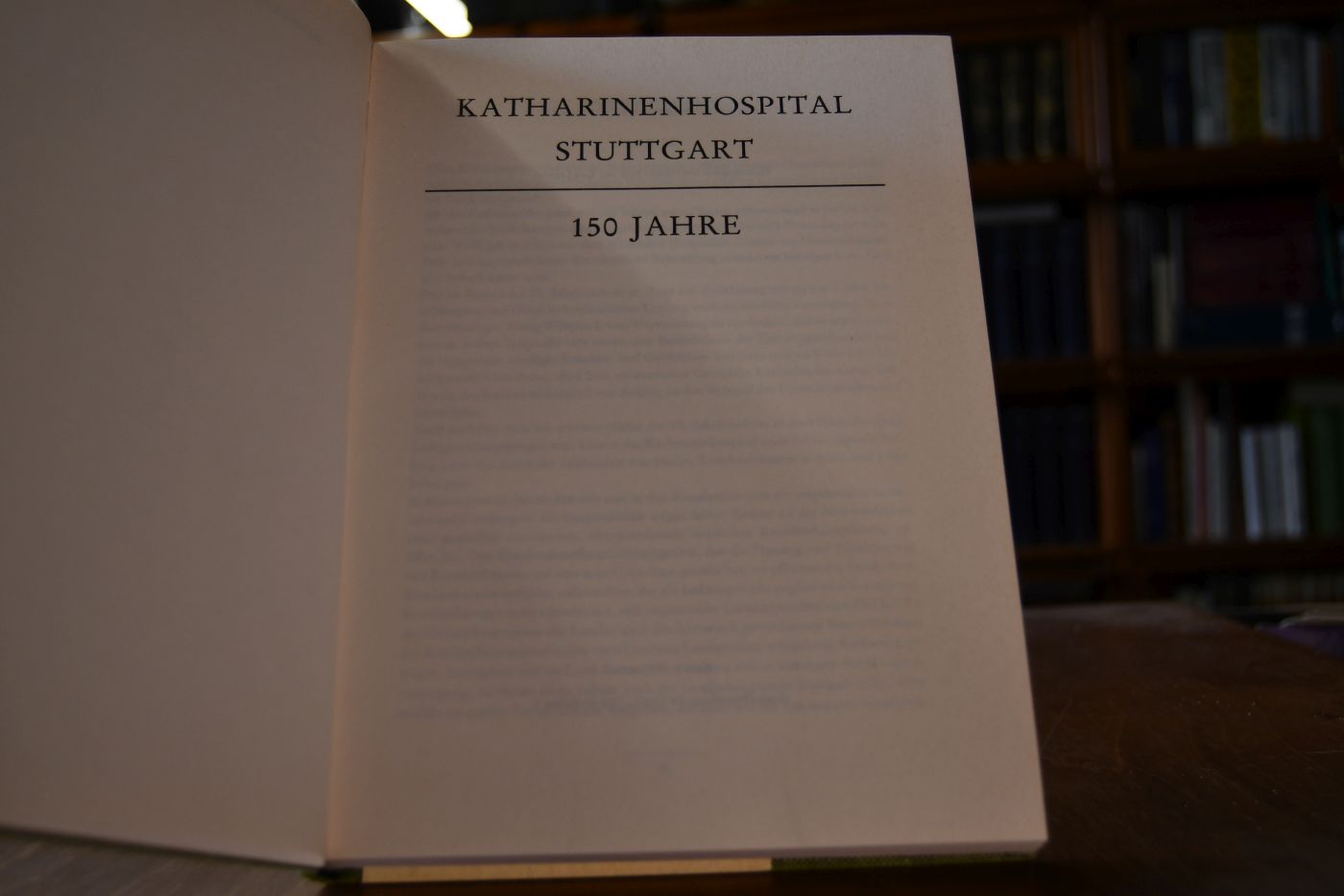 Katharinenhospital Stuttgart 150 Jahre.