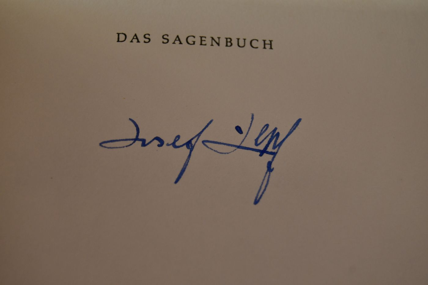 Das Sagenbuch. Aus dem Donau-Bergland um Tuttlingen.
