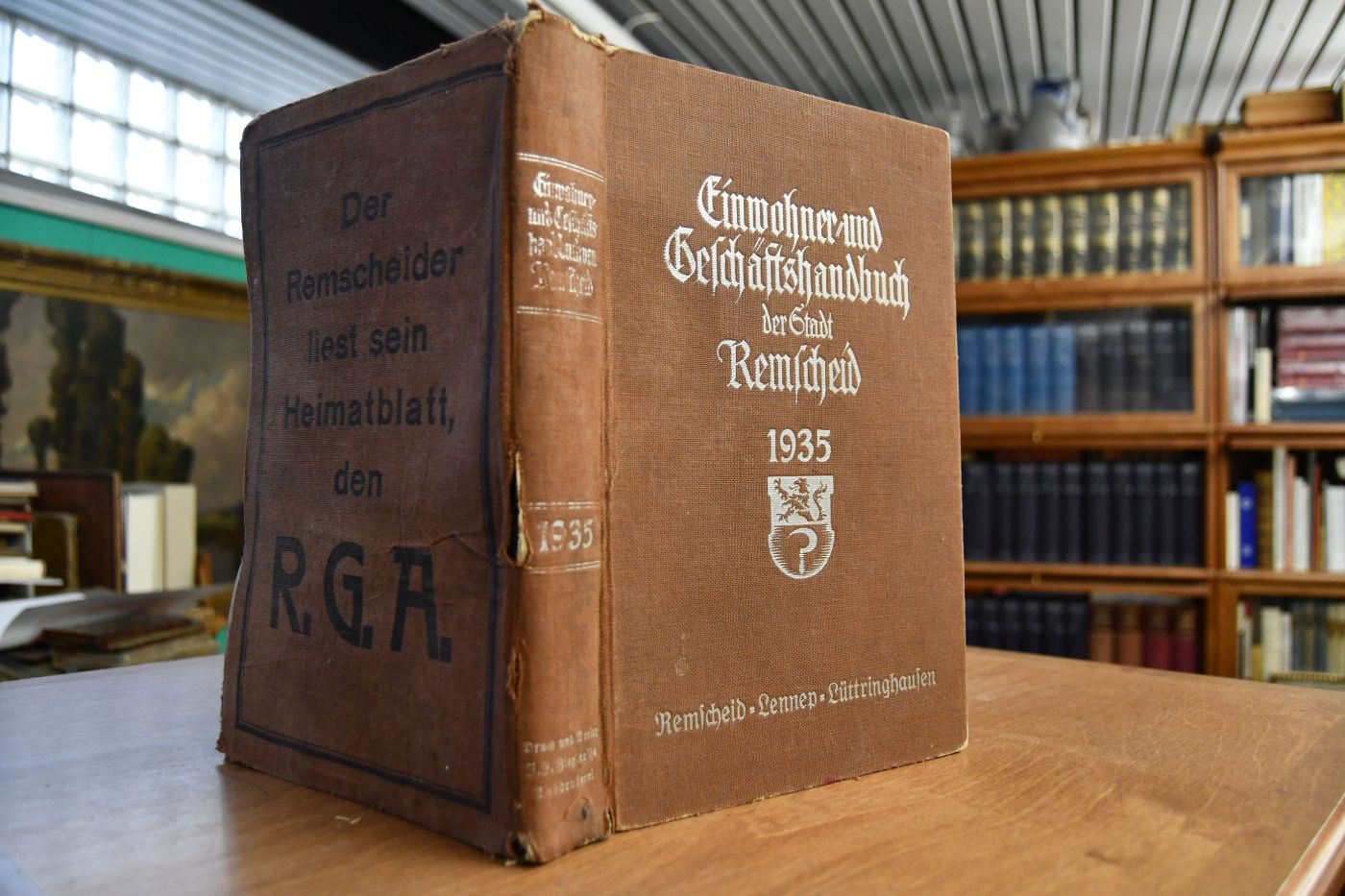 Einwohner- und Geschäftshandbuch für Groß - Remscheid (Adreßbuch) 1935