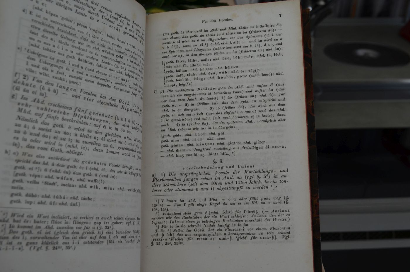 Gothischhochdeutsche Wortlehre.